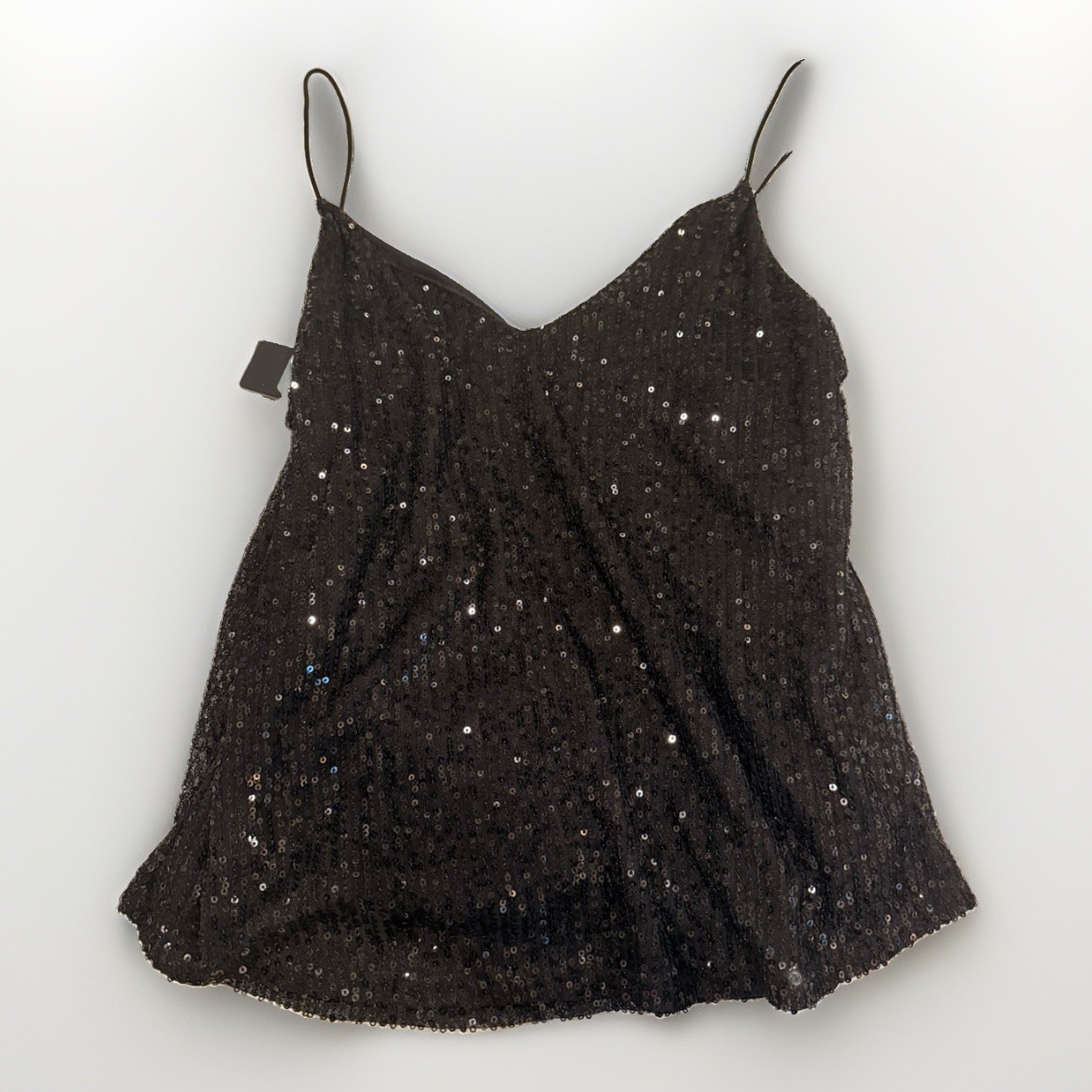 Fashion Nova Sequin Tank Top Bling Night Out Size Large