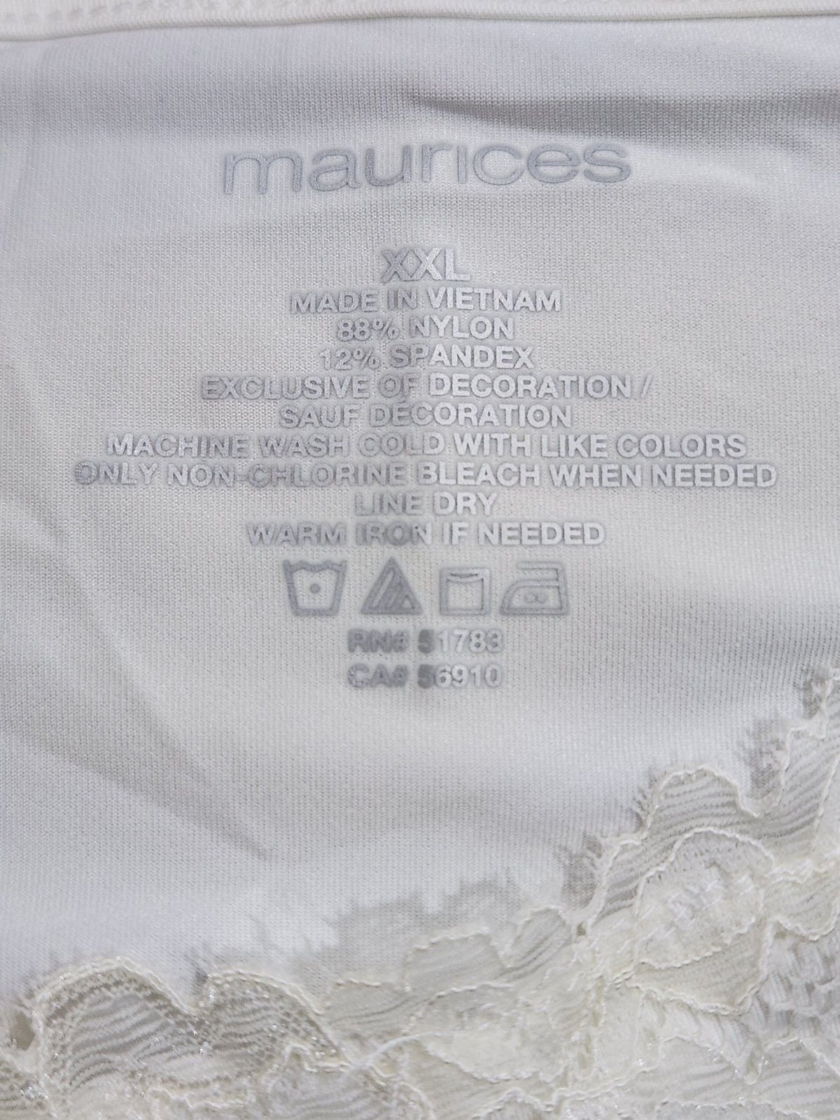 Maurices 24/7 layering cami size XXL