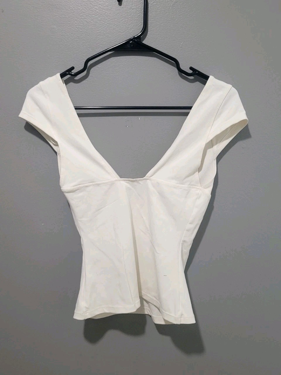 Intimately Free People Duo Corset Cami Cream Crop Fitted Tank Sz S