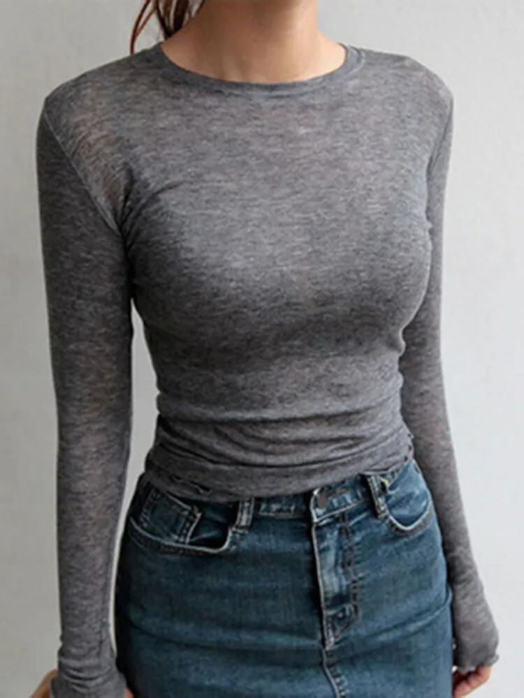 Women’s Full Sleeve Soft Cotton T-Shirt Breathable & Stylish Wear Casual Top