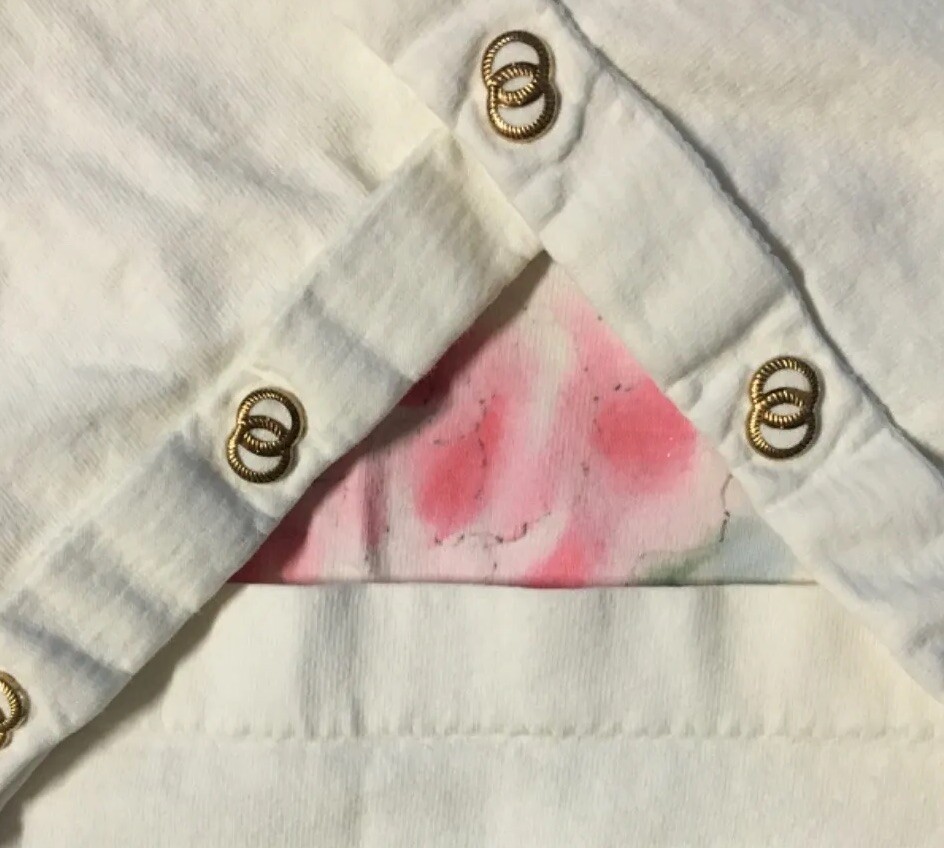 Vtg 90s Flower Art Faded Shirt L Watercolor Nature Abstract Grunge Vaporwave 80s