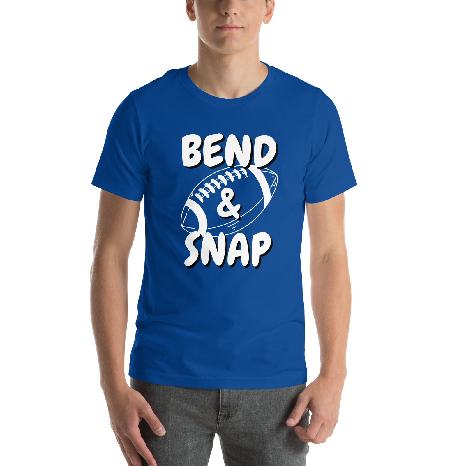 Bend & Snap Football Funny Legally Blonde Unisex t-shirt S,M,L,XL,2X,3X,4X