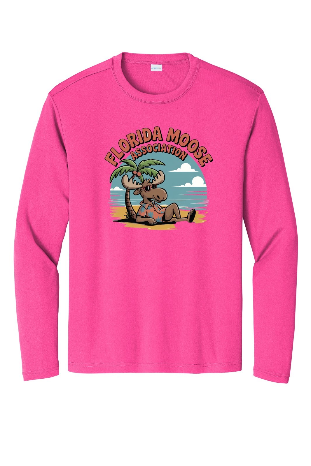 FMA Sport Tek long sleeve t shirt dry fit LST350LS front only Tom E