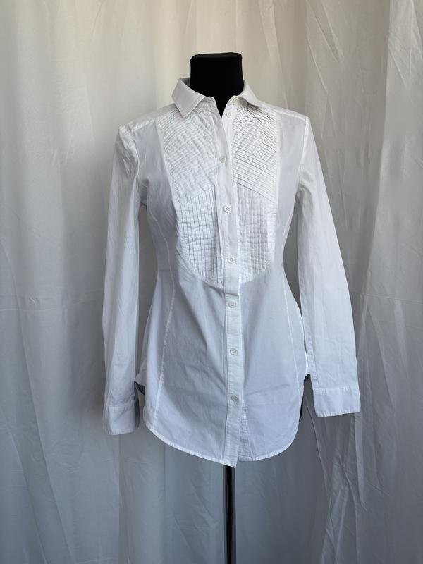 Women Karen Millen shirt white cotton 36/S/44 #9RF7