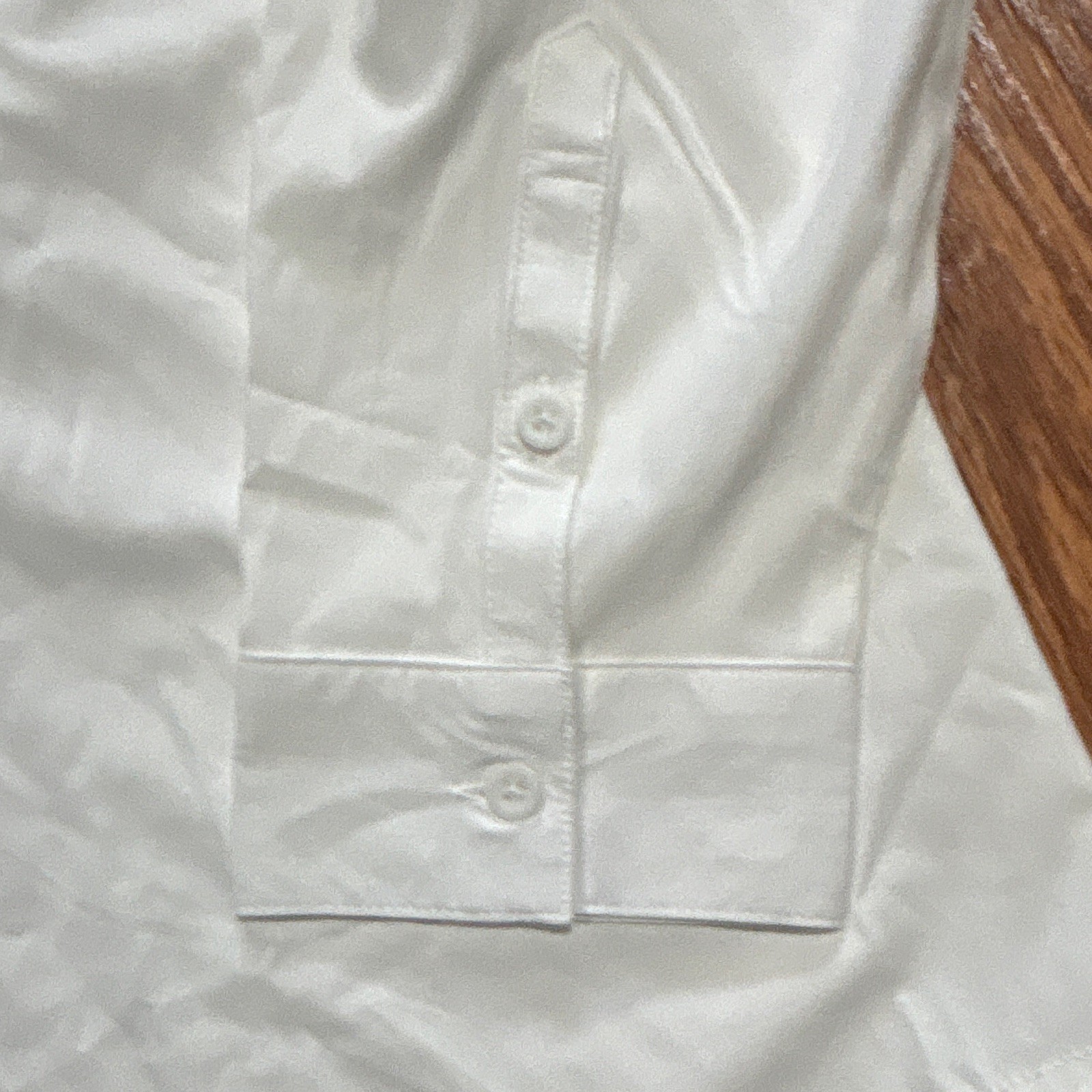 NWT Eddie Bauer Departure 2.0 Women L White Classic Fit Long Sleeve Shirt Pocket