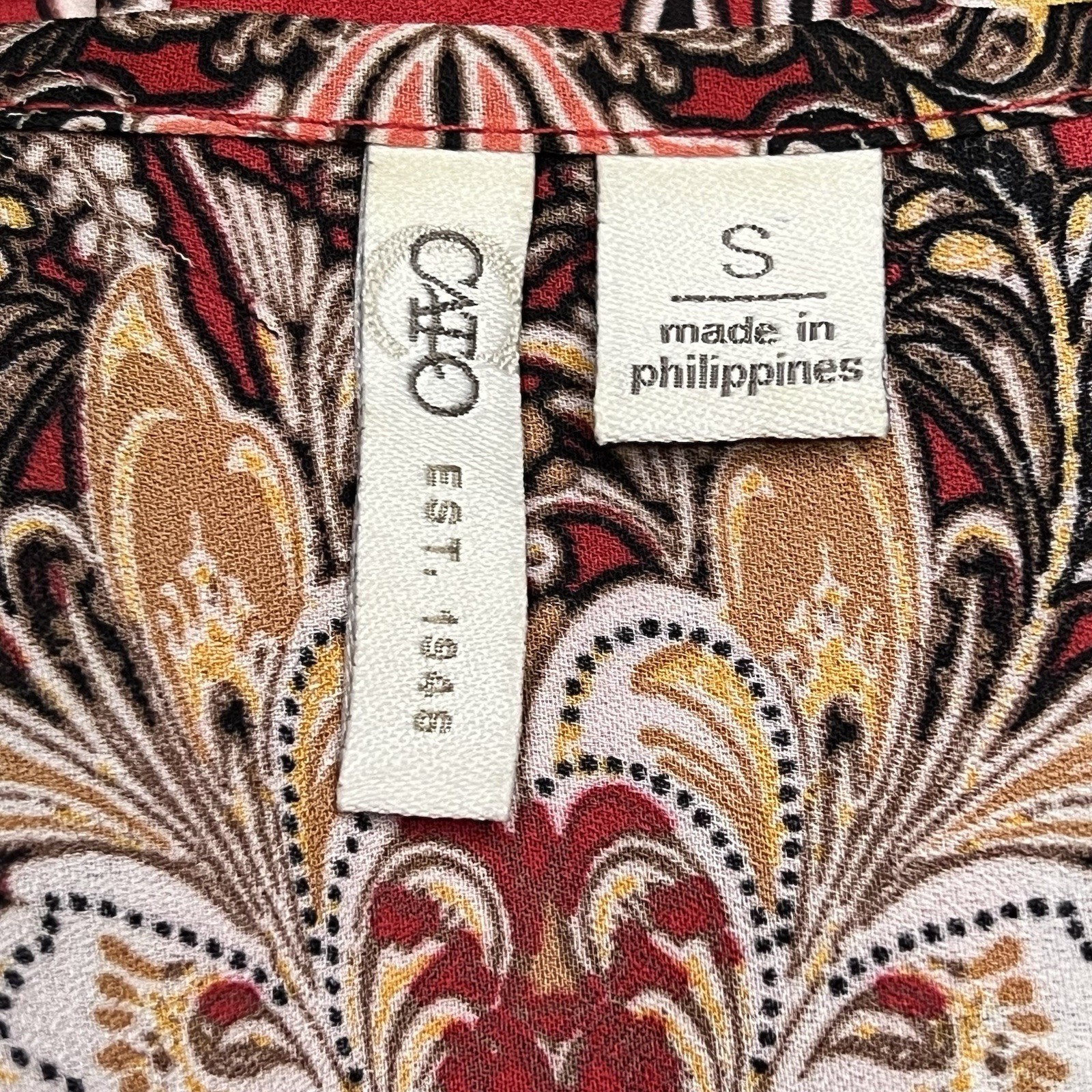 Cato Sheer Open Front Kimono Duster Women Large Red Floral 3/4 Bell Sleeves