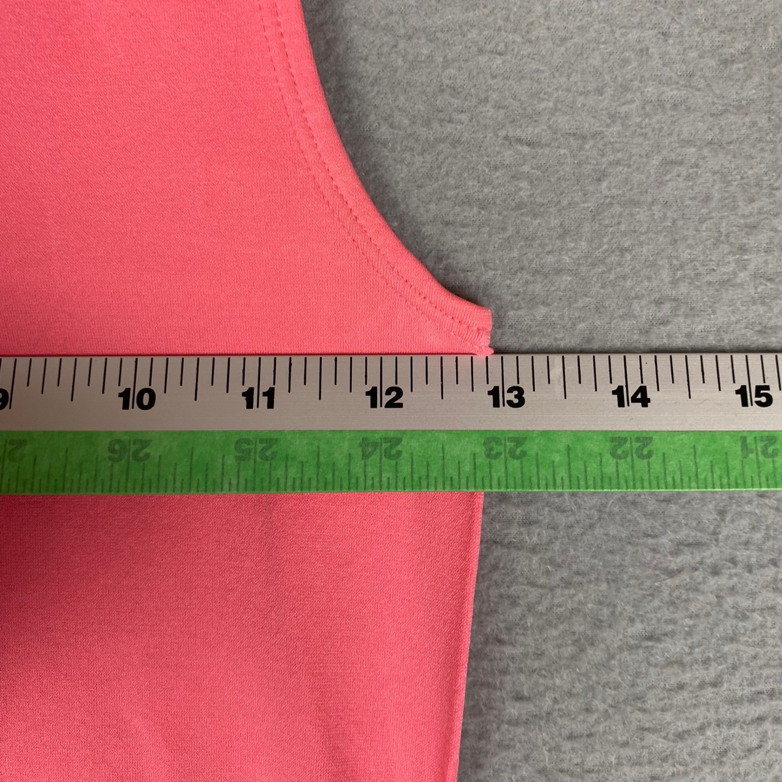Worthington Suitable Seamless Stretch Scoop Neck Tank Top Women S/M Coral Pink