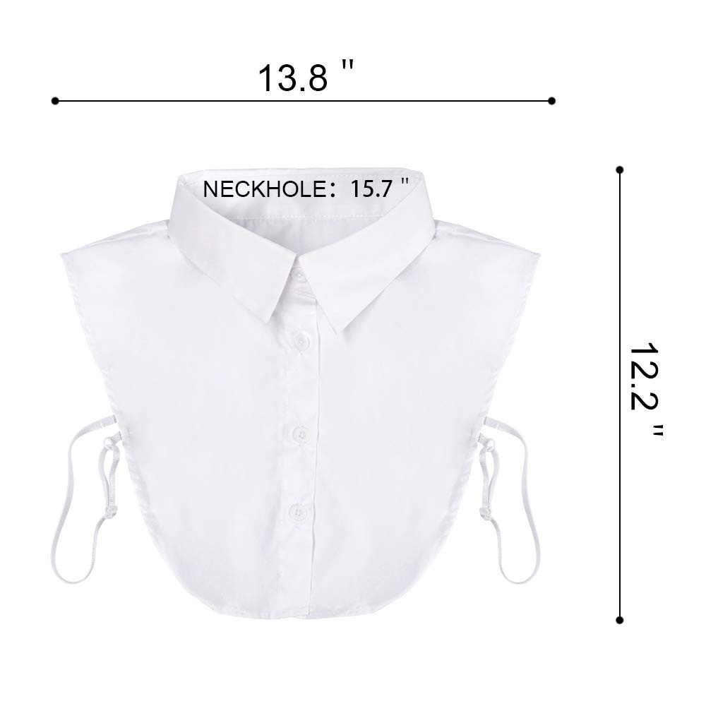 Fake Collar Detachable Collar Blouse Dickey Collar Half Shirts False Collar f…