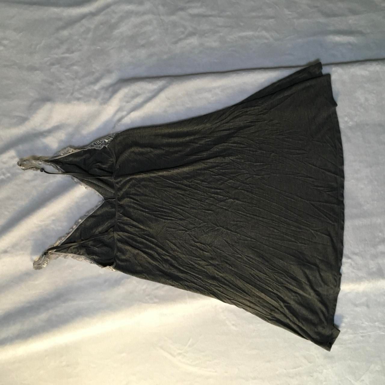 Felina Lingerie Lace Cami Tank Top Grey Size M