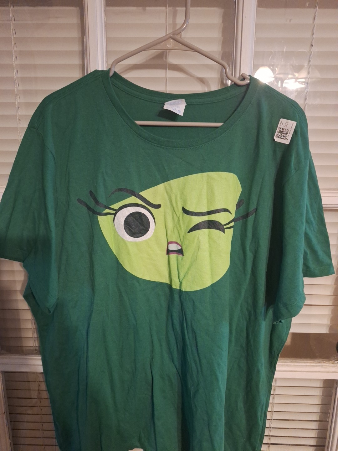Inside Out Disgust Character T-SHIRT WOMEN’S 3XL