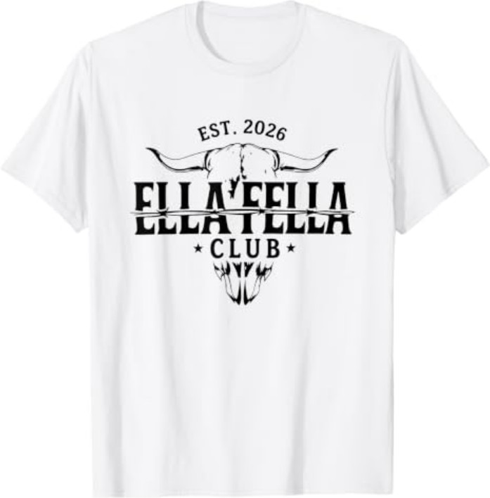 Ella Funny Vintage 80s 90s Gifts for Men Women T-Shirt