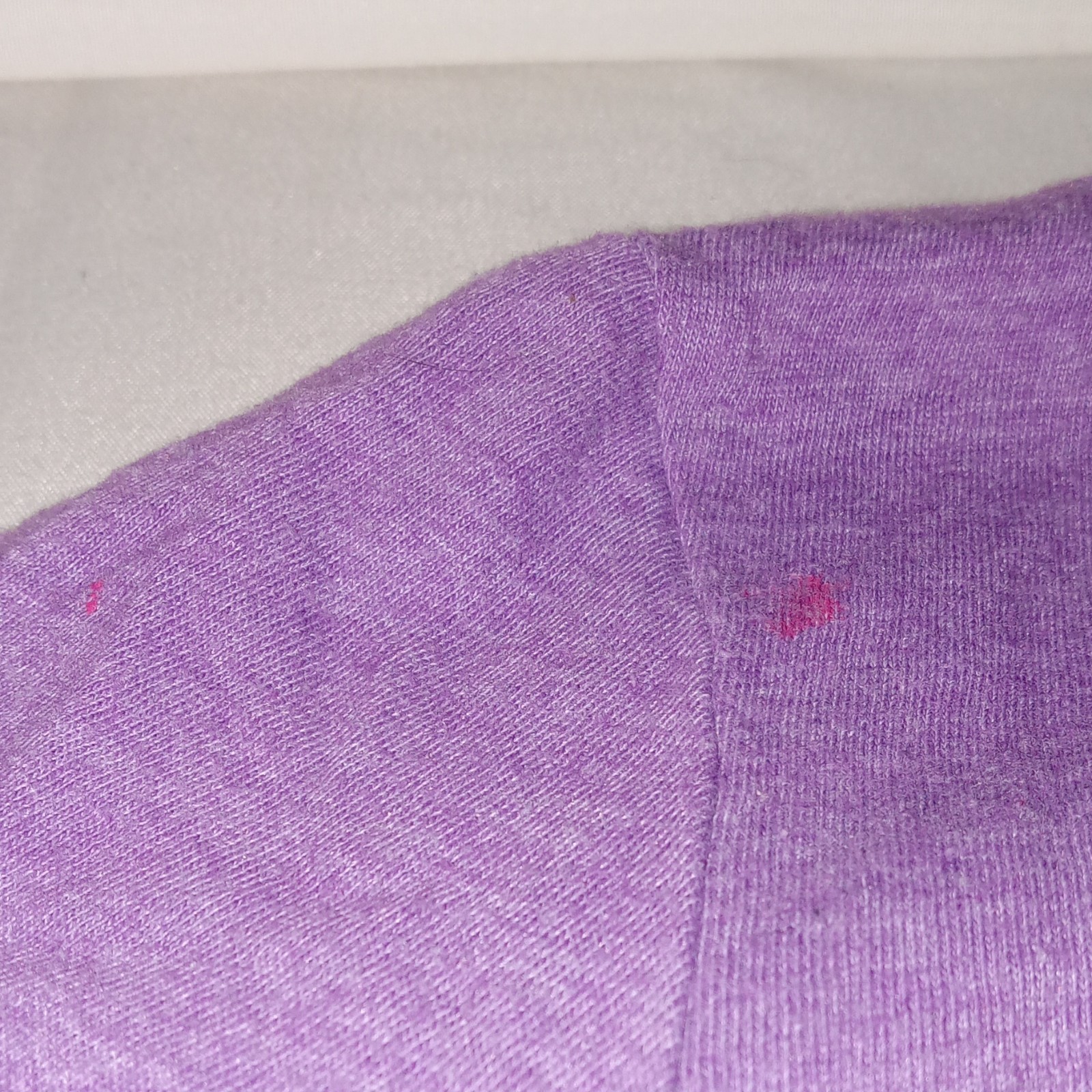 Next Level Apparel Stitch Graphic Print Purple Crew Neck Short Sleeve Tee M