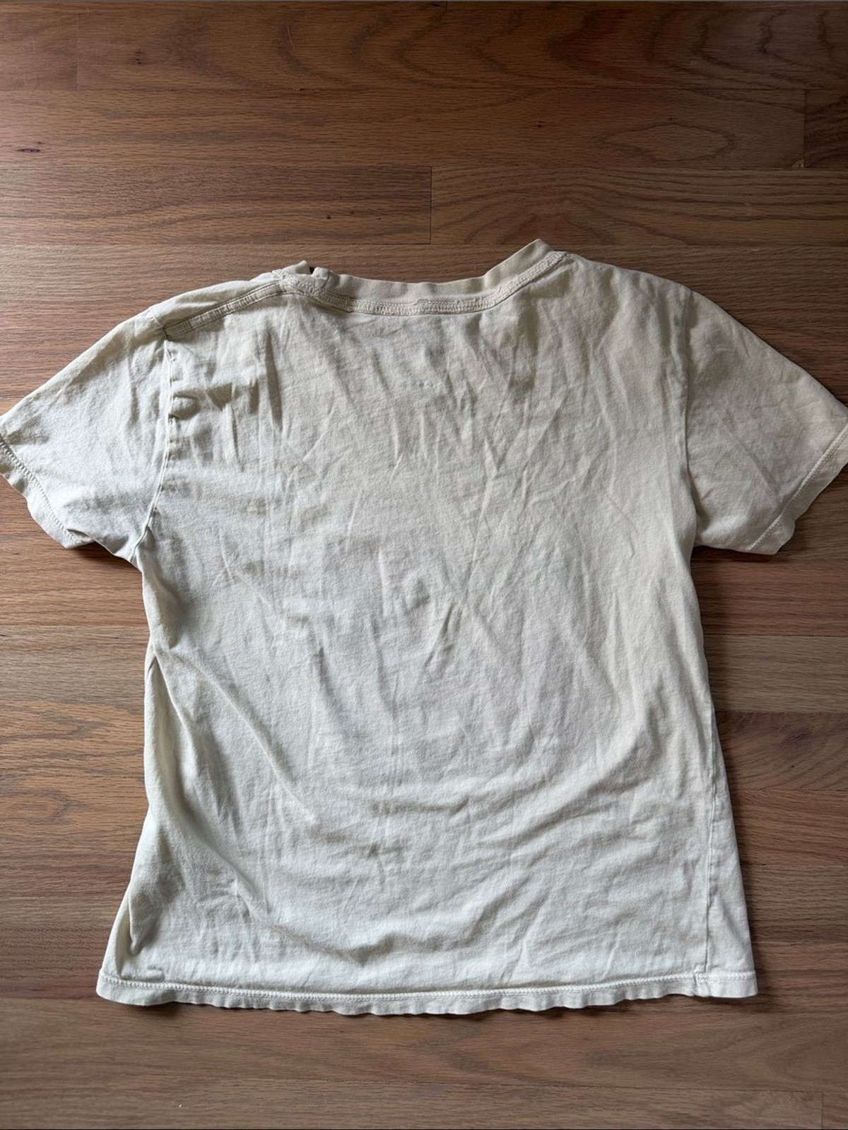 Morocco Graphic Tee – Cream with Multi-Color Print