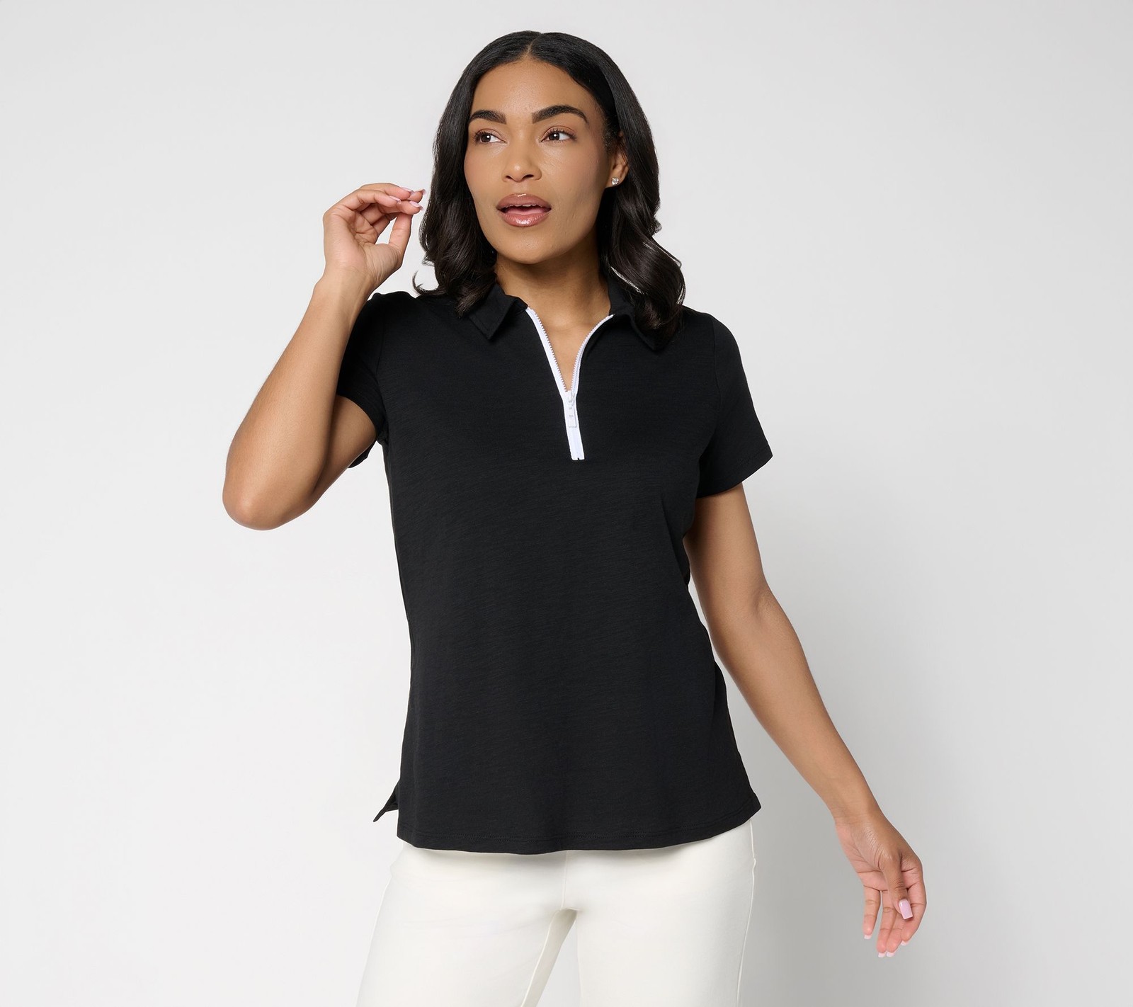 Gloria Vanderbilt Women’s Top Sz M Make Your Selection: Belle by Black A723960