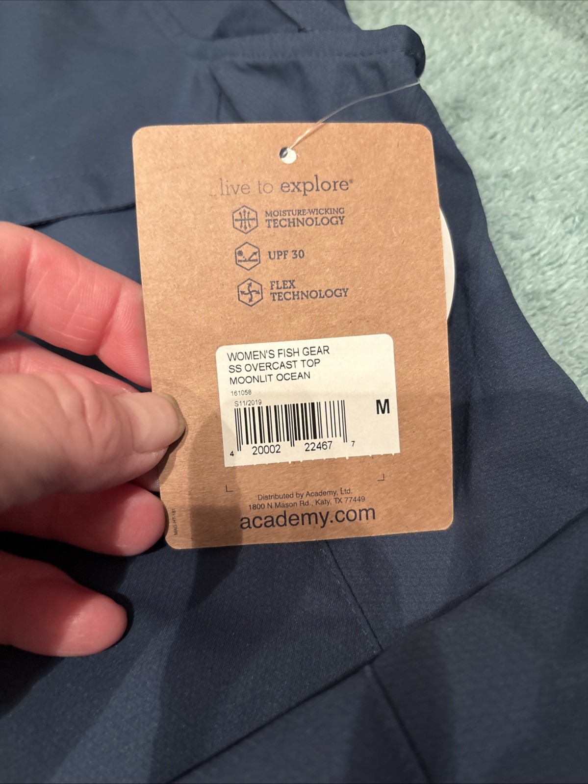 Women’s Magellan Fish Gear(moonlight Ocean) Size Med NWT