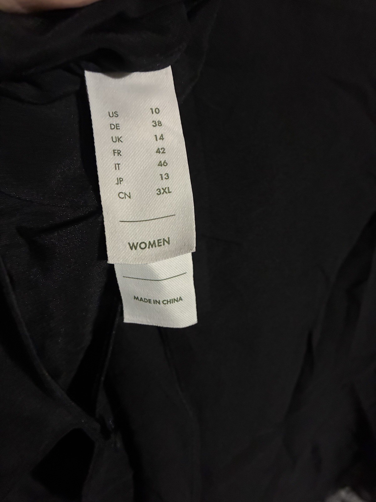 LILYSILK Mulberry Silk Chiffon Sheer Round Neck Kimono Blouse Black Size 10