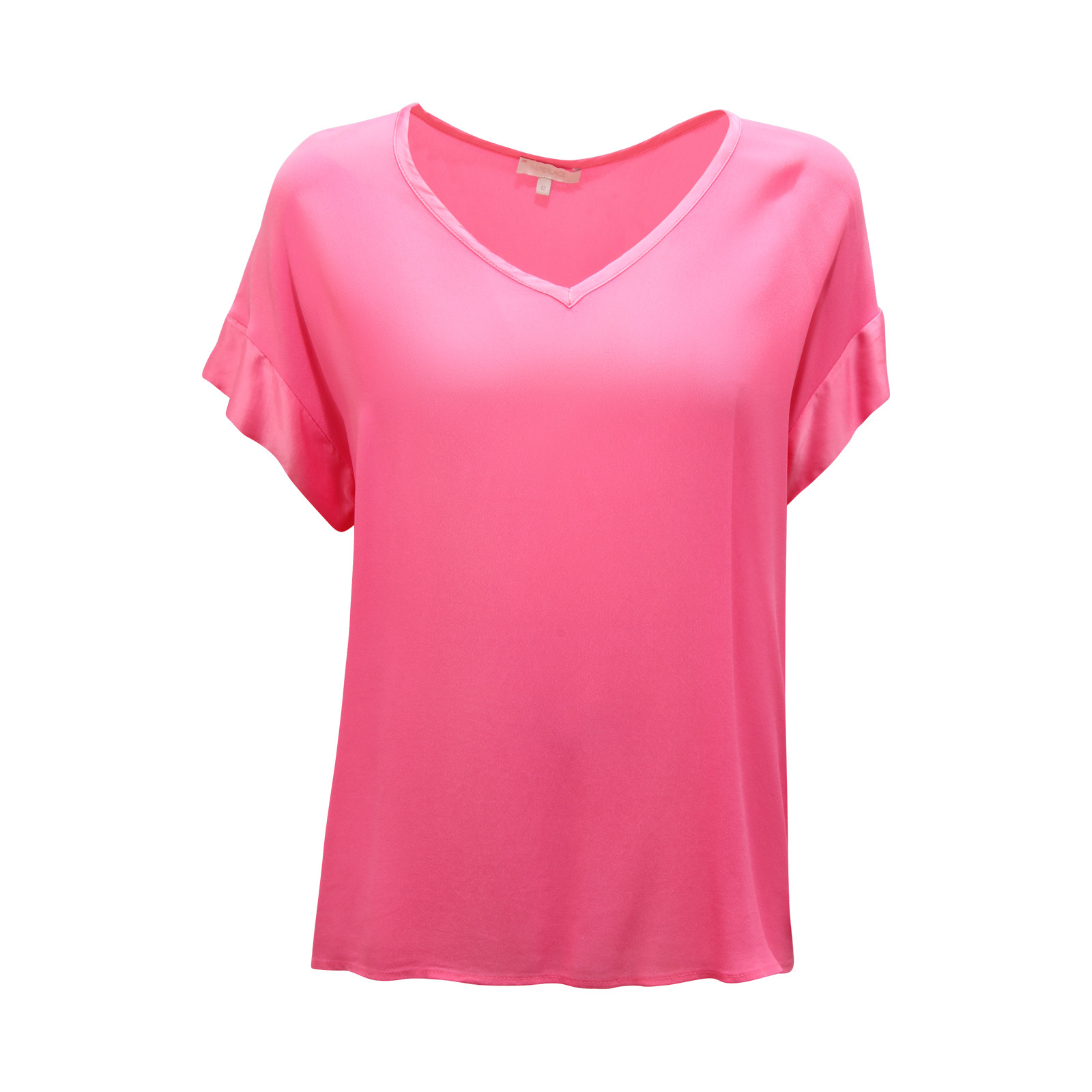 L2732 MAGLIA DONNA PAPERLACE WOMAN V-NECK T-SHIRT
