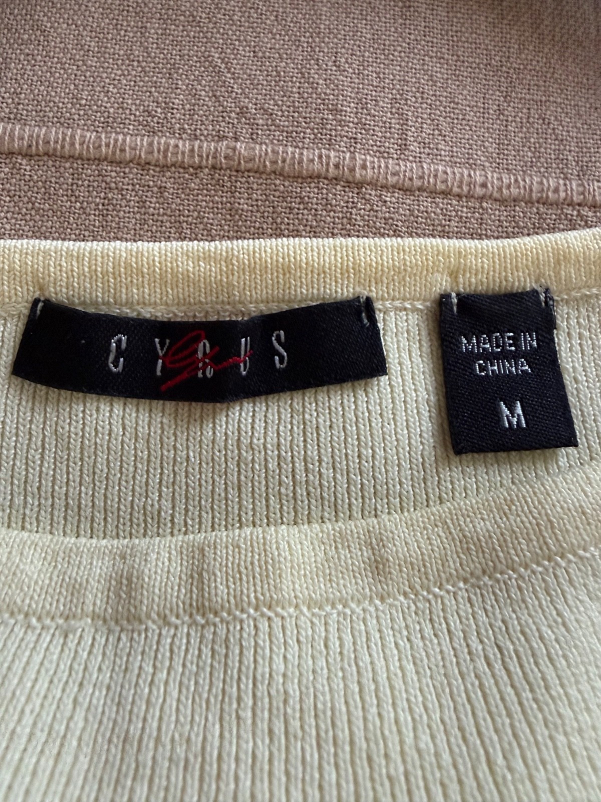 CYRUS WOMEN SHORT SLEEVE TOP, SIZE M