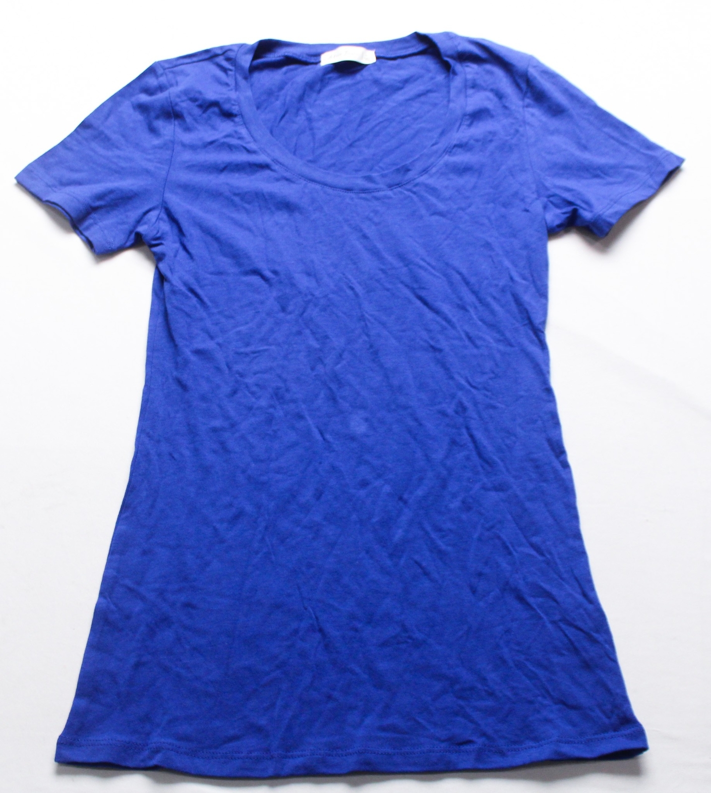 Active Basic Women’s Casual Crewneck Short Sleeve Tee Shirt BL1 Blue Small