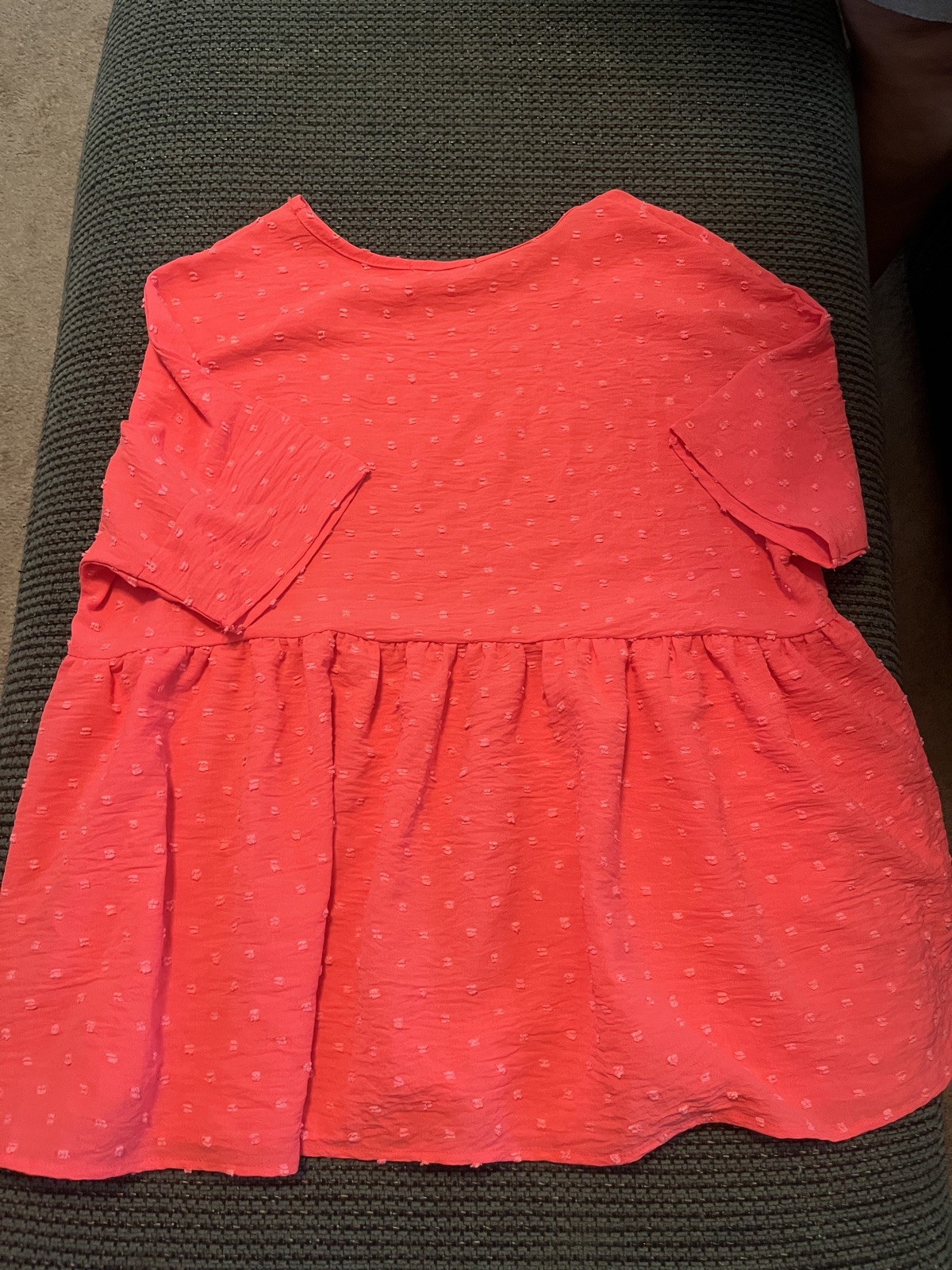 bombom top large coral top
