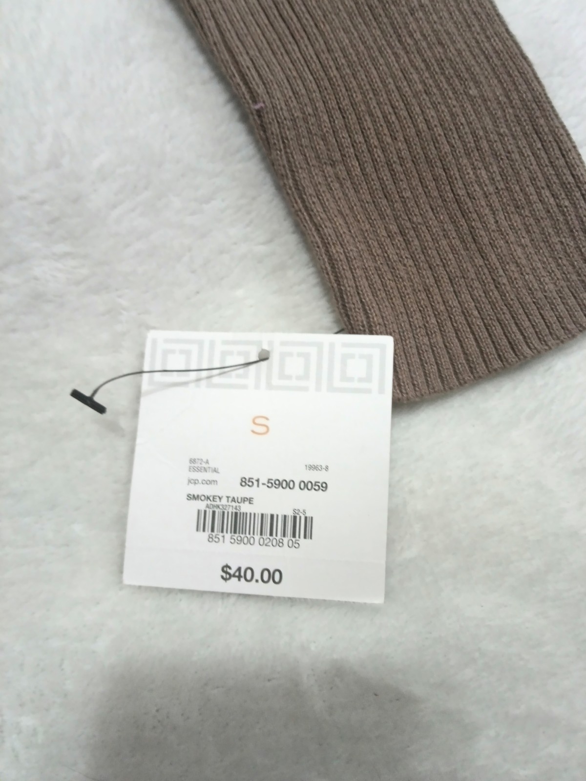 Liz Claiborne Turtle Neck Smokey Taupe Women’s Size S Comfortable Nwt