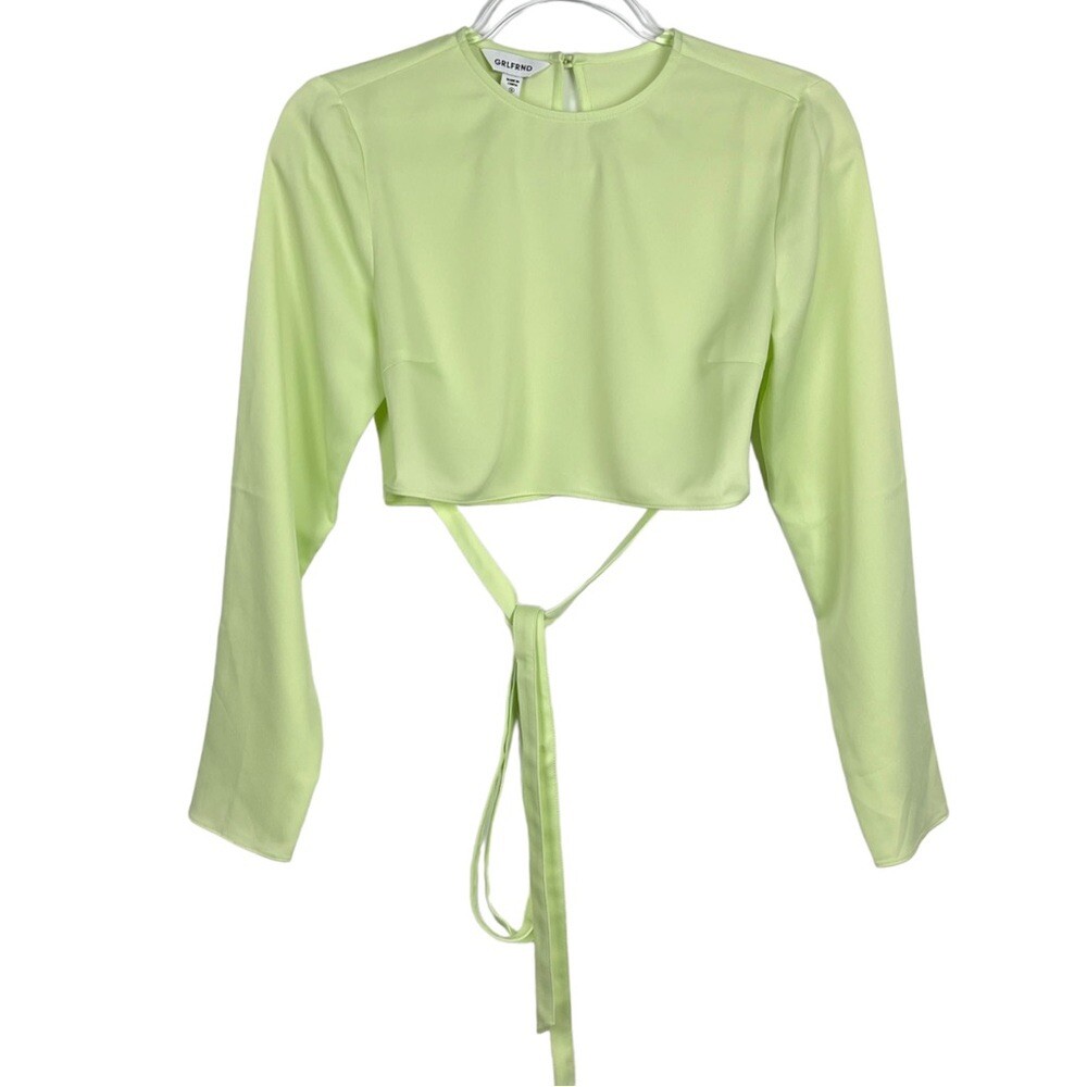 GRLFRND Aaryn Mint Open Back Classy Girls Night Out Top Size Small