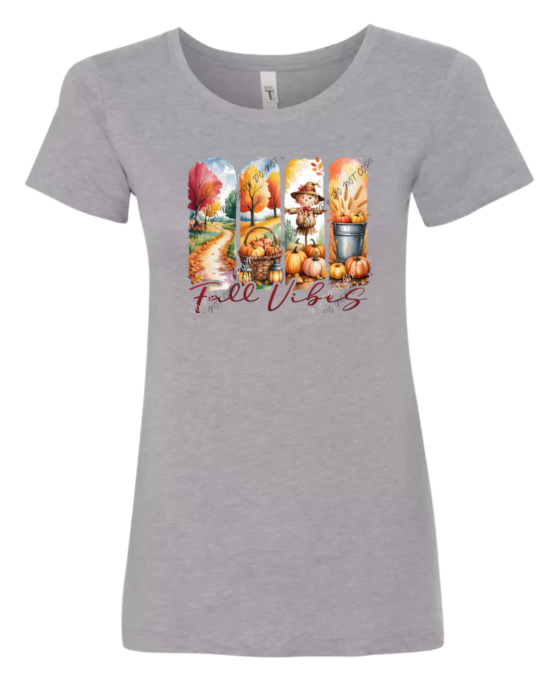 Autumn Harvest T-Shirt – Fall Season Graphic Tee for Women