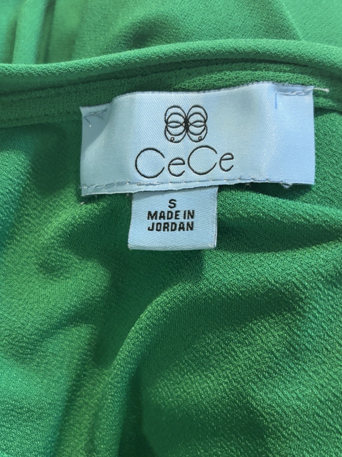 NWOT CeCe Coastal Preppy Old Money Quiet Luxury Coquette Statement Sleeve Size S