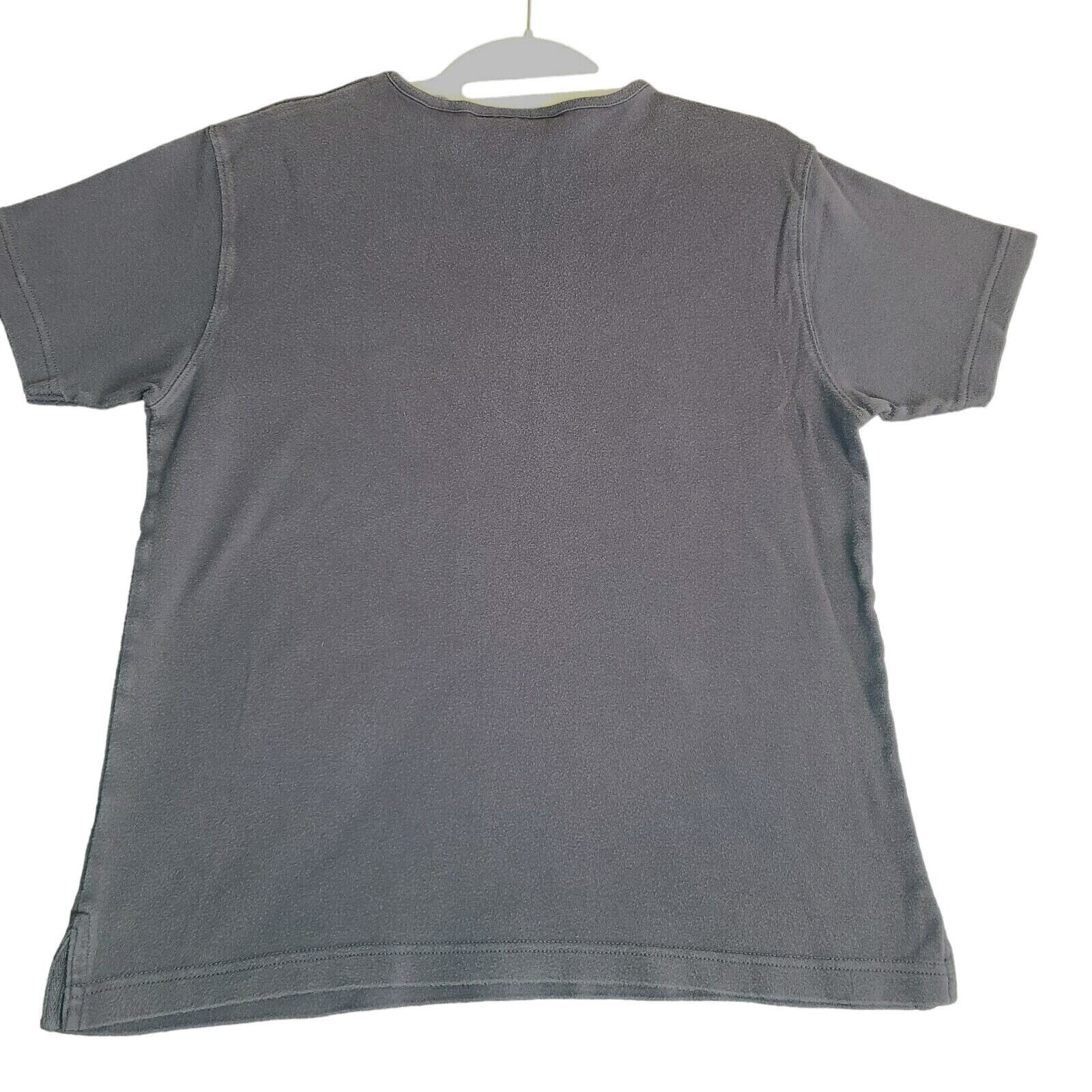 Upstream Dunbrooke Womens T-Shirt Blue Size Medium 100% Cotton Pullover