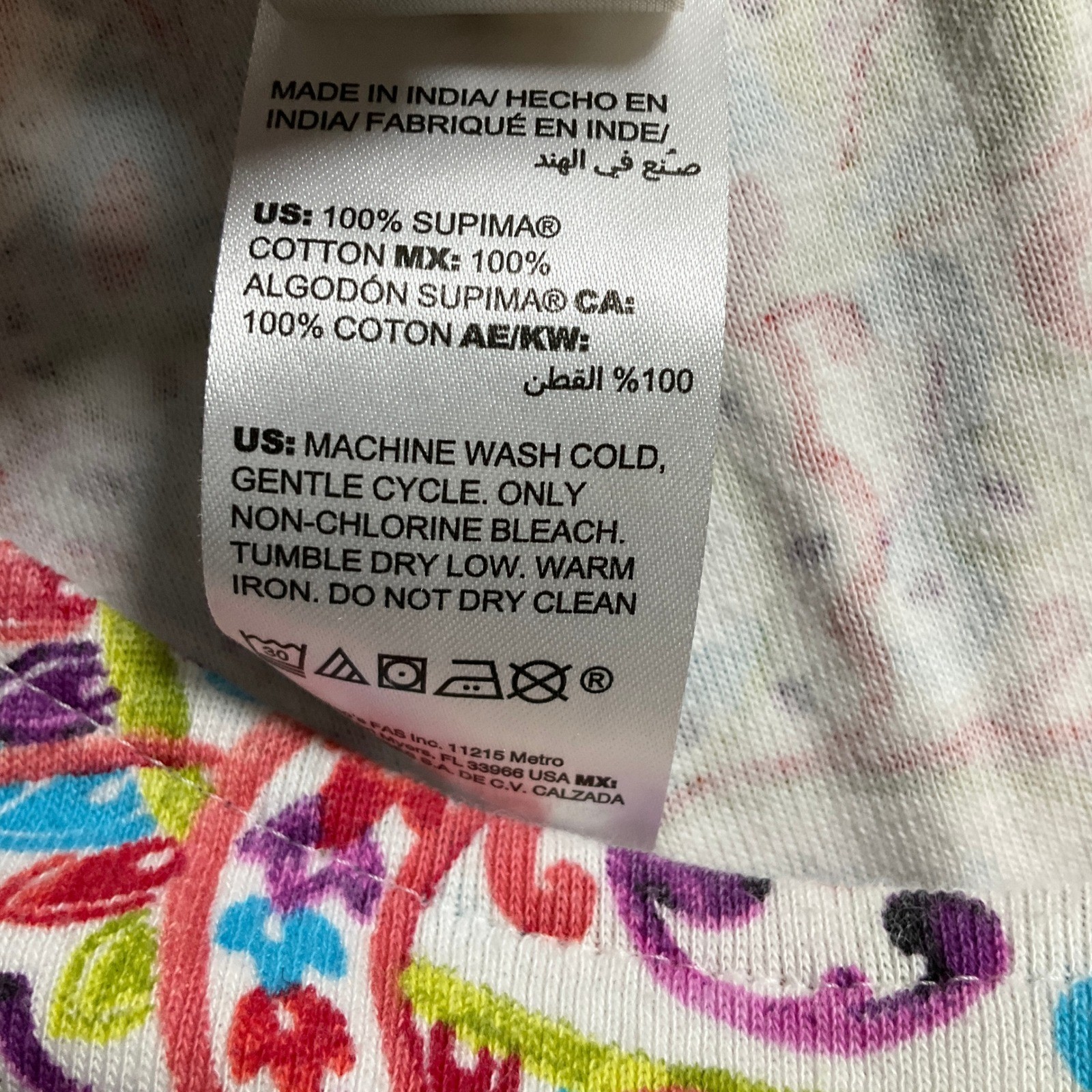 Chico’s Tank Top Sleeveless Paisley Floral Print Casual Everyday Top Size M (1)