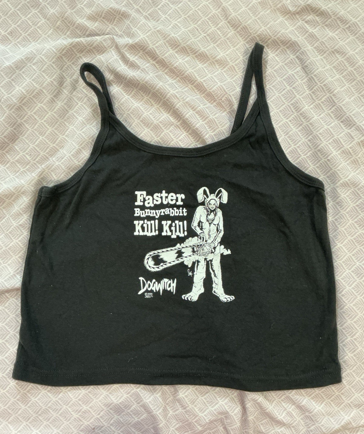RARE vintage goth Y2K DogWitch Indie Comics 90s Tank Daniel Schaffer UNWORN