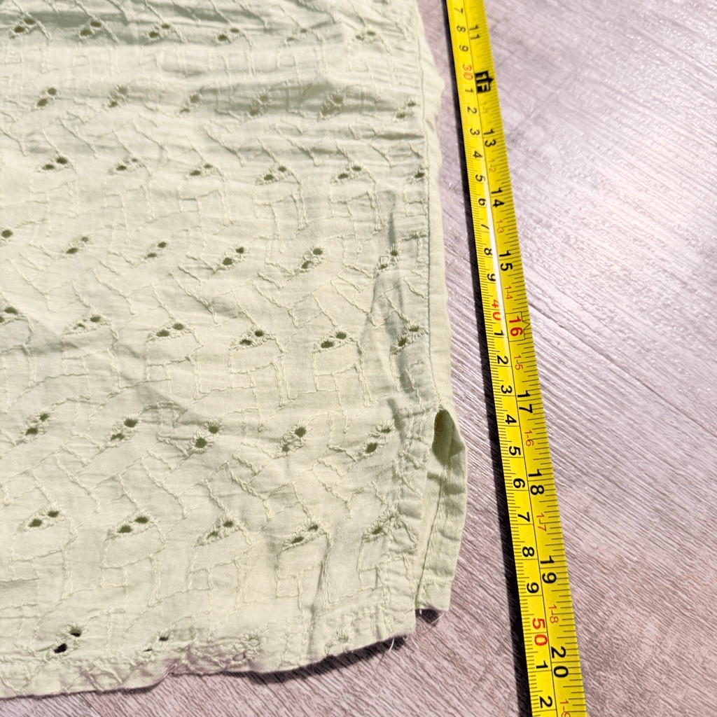 Vintage Claudia Richard Y2K Pastel Mint Green Lace Cami Camisole Tank Top Small