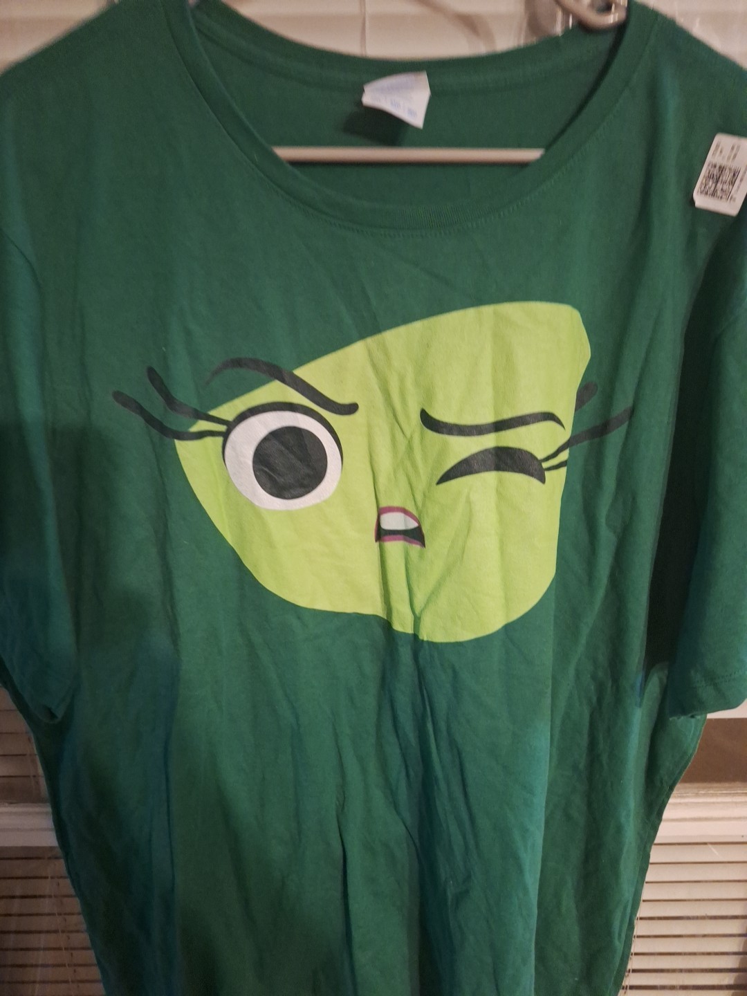 Inside Out Disgust Character T-SHIRT WOMEN’S 3XL