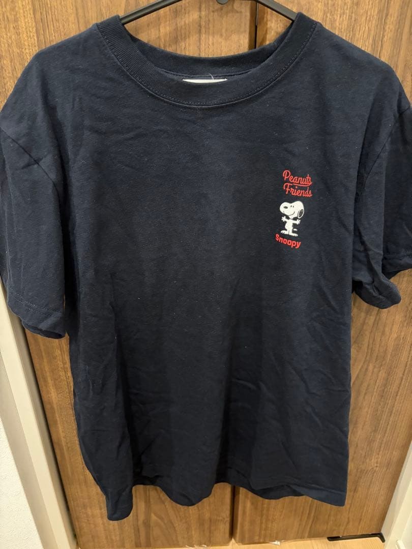 Peanuts Snoopy T-shirt Disney Cartoon Logo S Near Mint Unused
