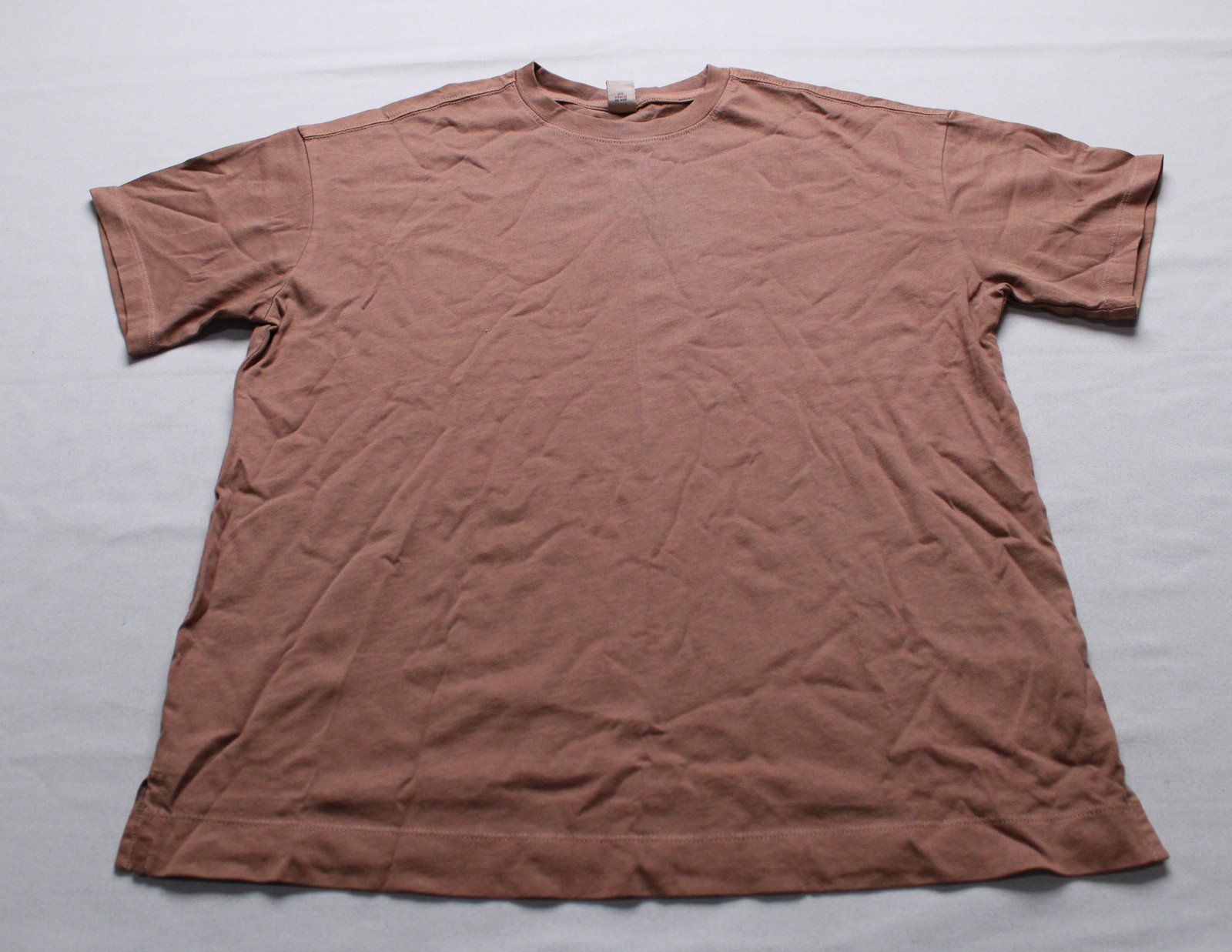 Old Navy Womens Tall Vintage Crew-Neck 100% Cotton T-Shirt CN6 Brown Size XS NWT