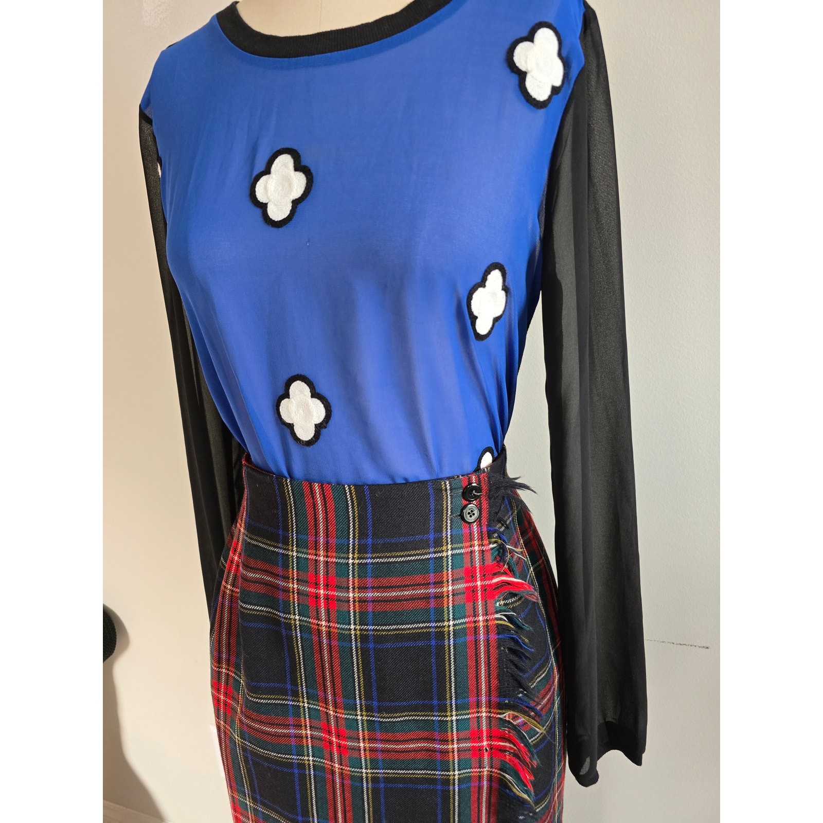 BCBGeneration Sheer Top