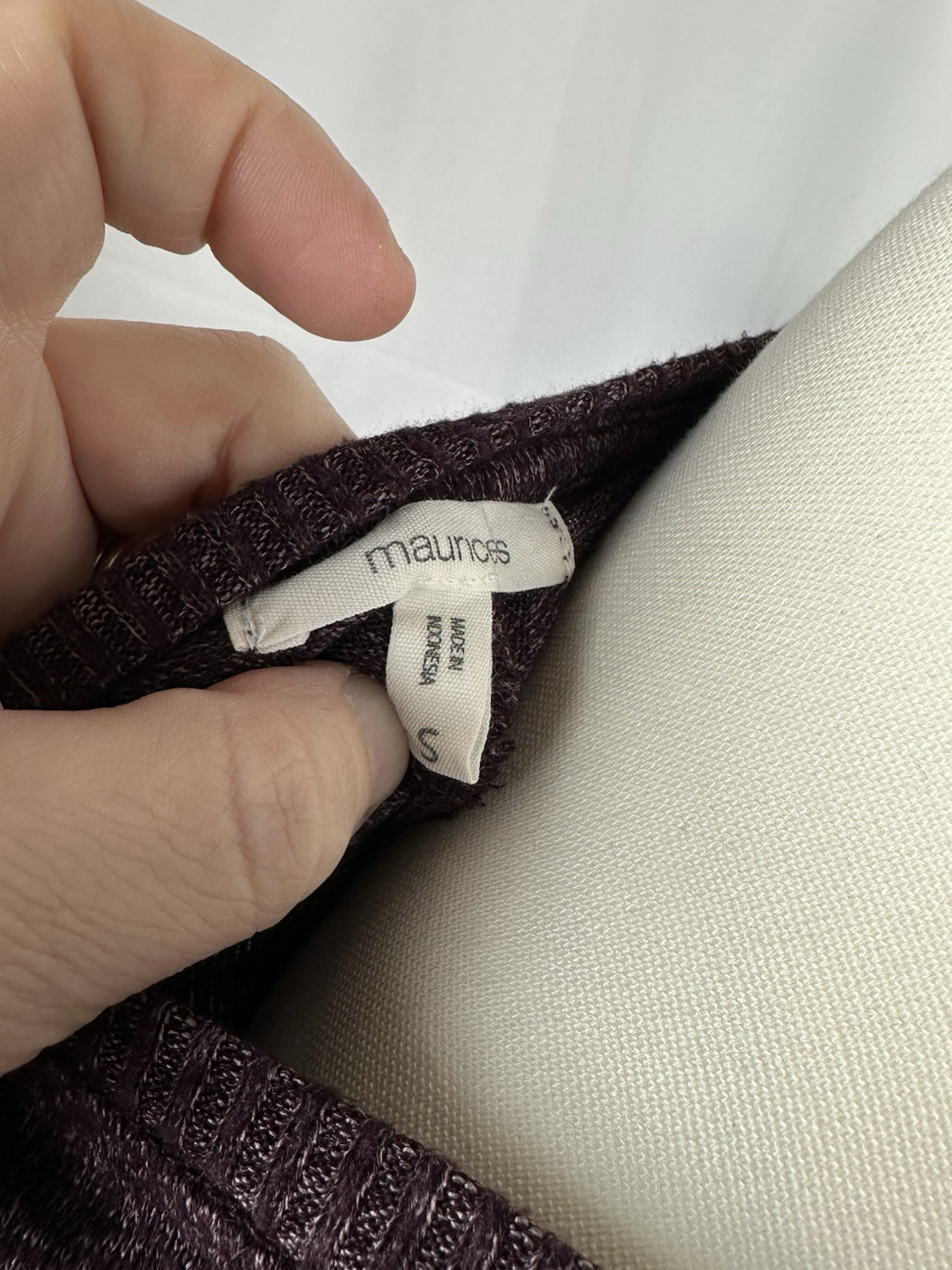 Maurices Size Small Purple Top
