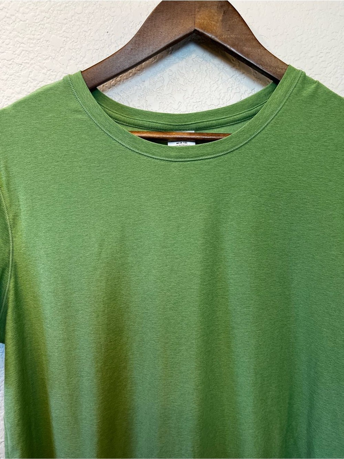 Athletic Works Green Short Sleeve Crewneck Tee