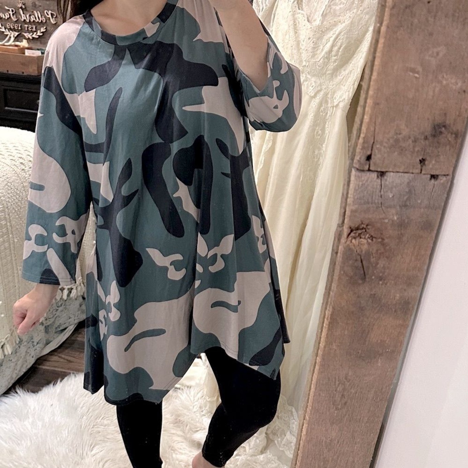Mirol Camouflage Tunic Top size XXlarge