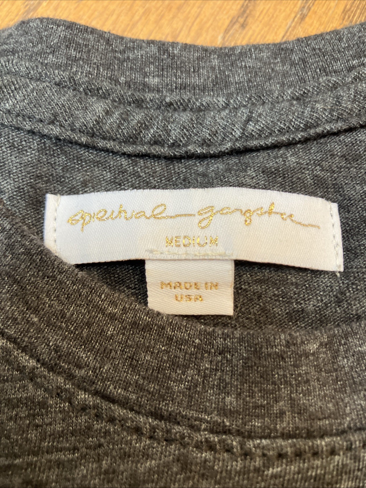 Spiritual Gangster Women’s Gray Tank Size Medium Namaste Beaches