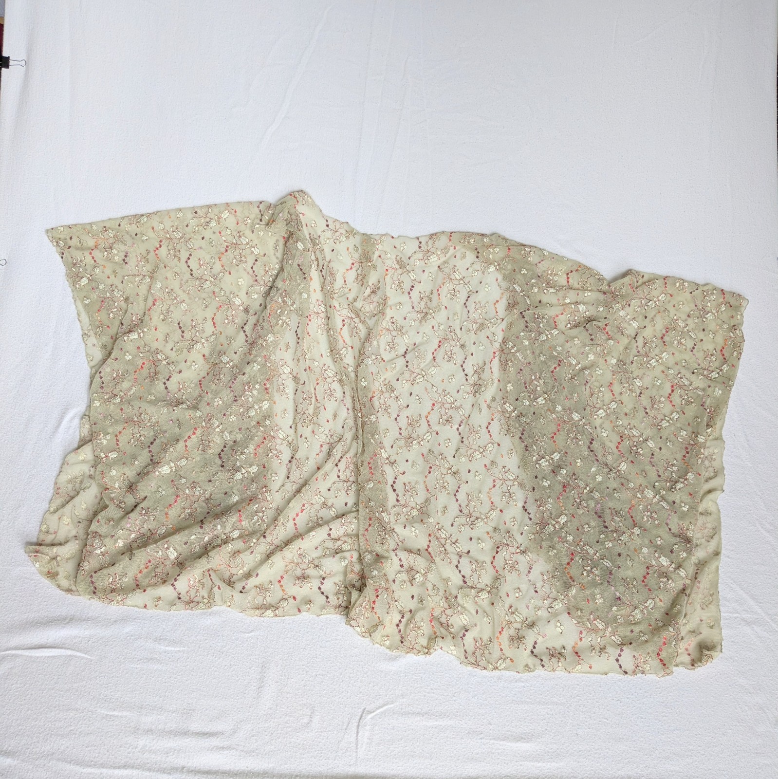 Sage Gray Lace Embroidery Floral Kimono Sheer Cardigan Open Boho Cover Up Duster