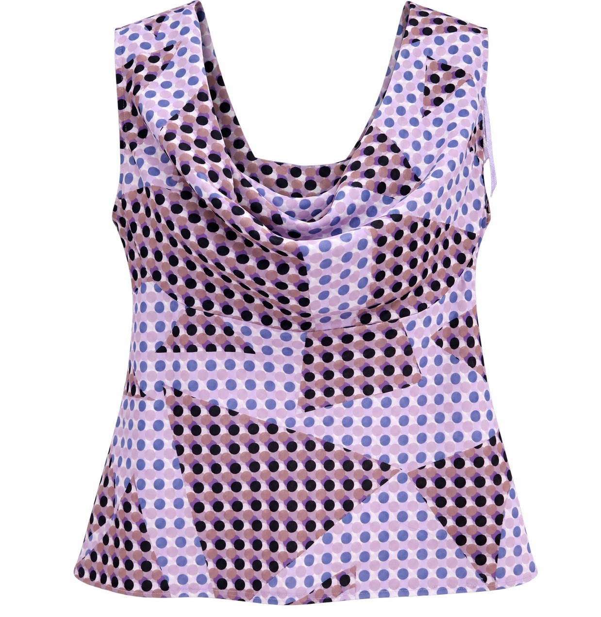 Jones Wear Women’s Size 10 Sleeveless Cowl Neck Blouse