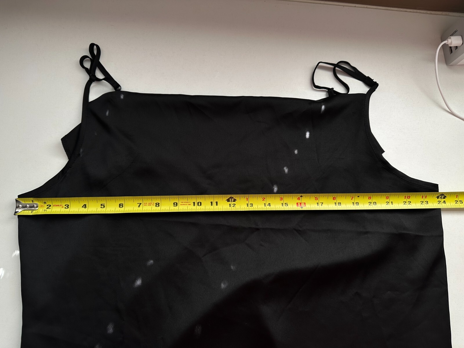 SHEIN Plus Black Cowl Neck Camisole Size 3XL Adjustable Straps Lightweight