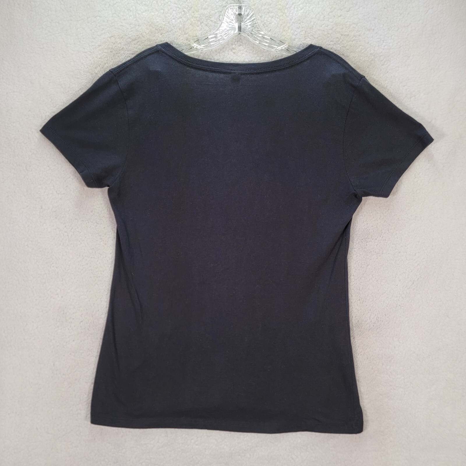 Smooth As Tennessee Whiskey Lynchburg Graphic Tee Black T Shirt Womens Size XL
