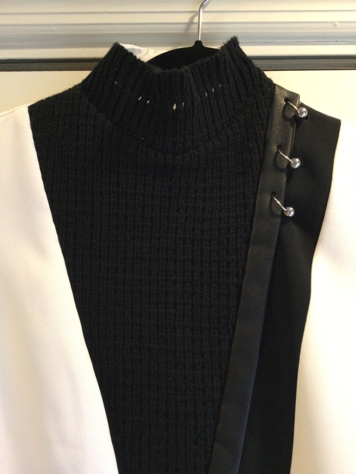 NWT Thierry Mugler White Top Size 34/Xs Retail 1190.00