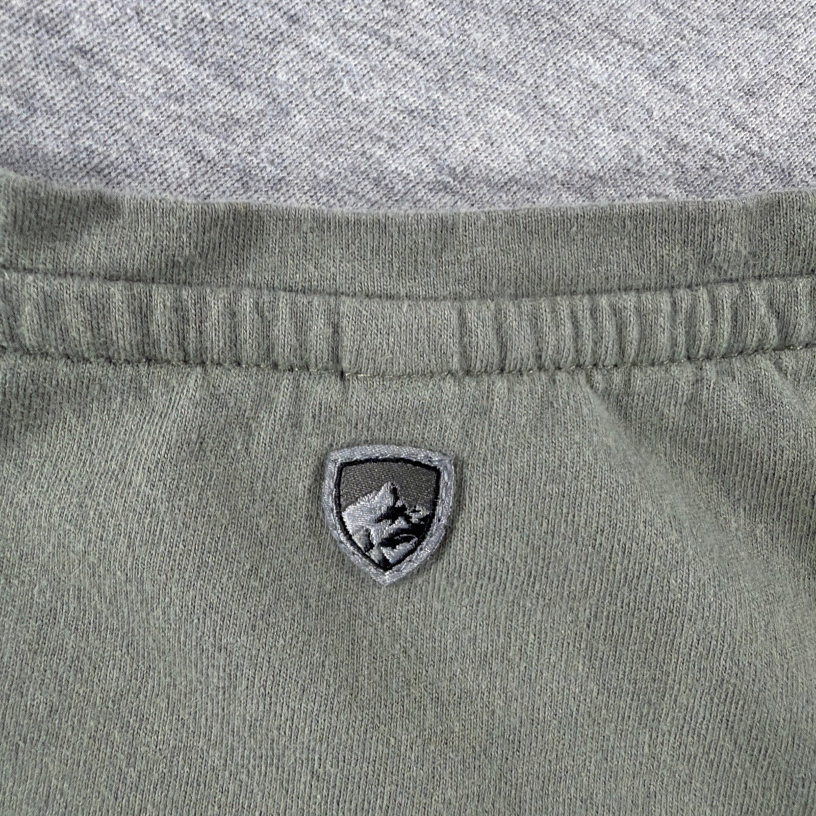 Kuhl Curved Hem Bravada Tank Top Womens XL Green 8487 Cotton