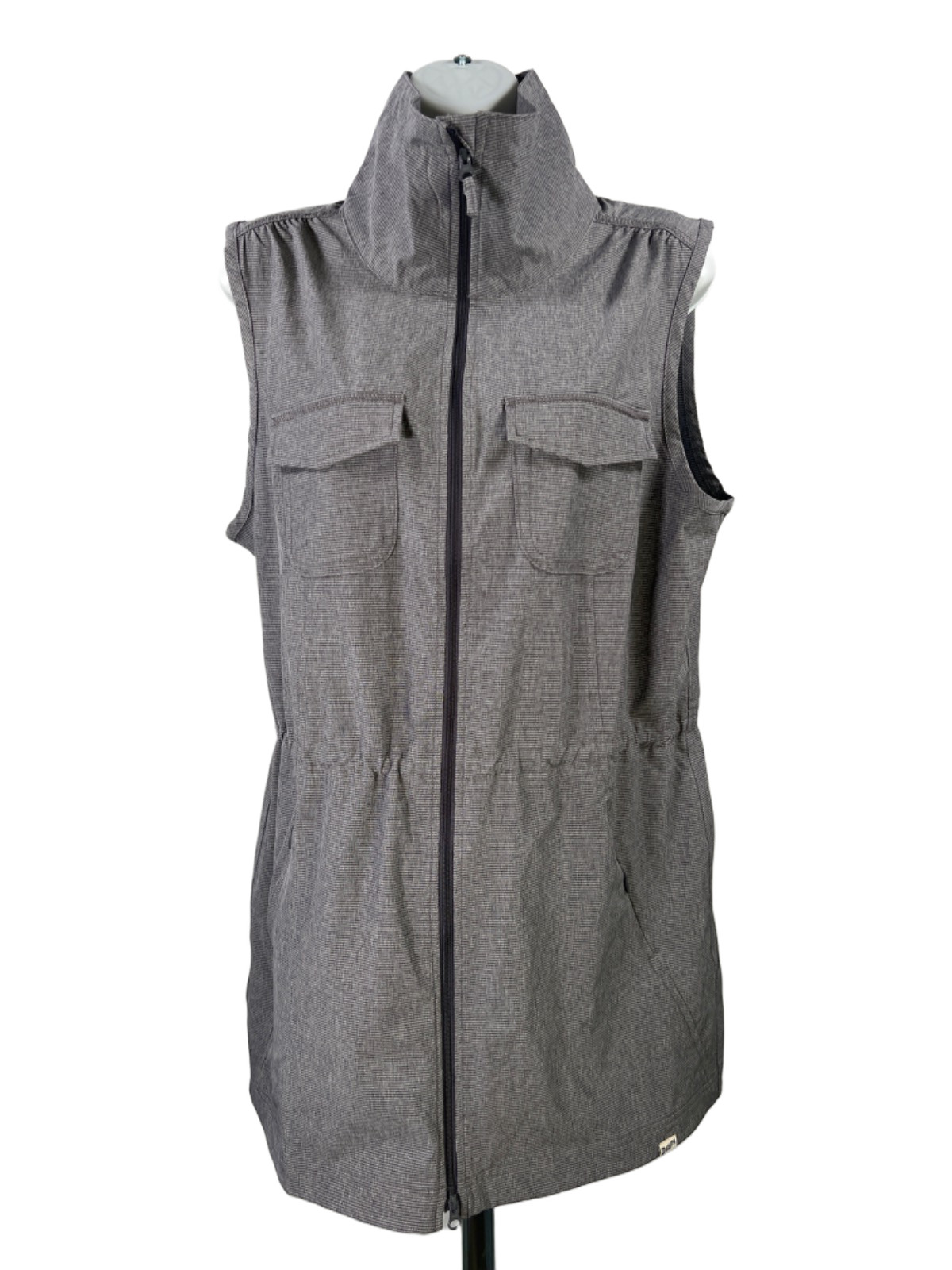 Duluth Trading Women’s Gray Sol Survivor Sun Protection Tunic Vest – M
