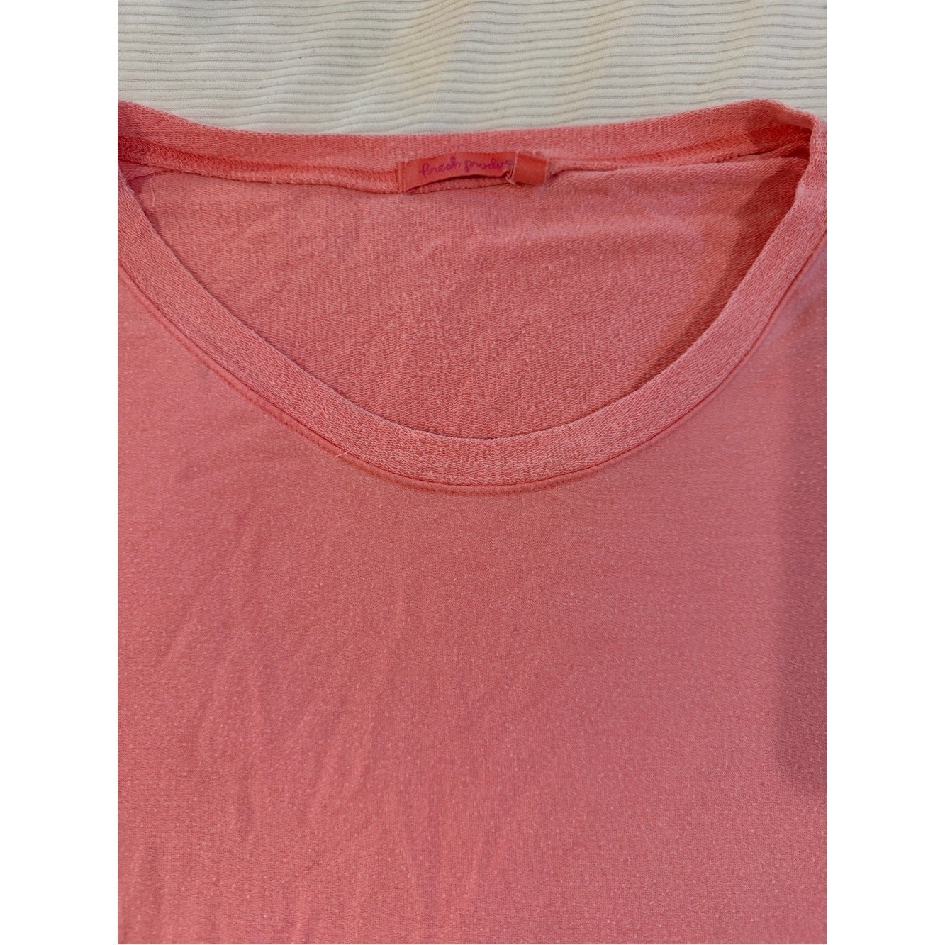 Fresh Produce Coral Pocket Tunic Top XL/XXL Oversized Modal 3/4 Sleeve