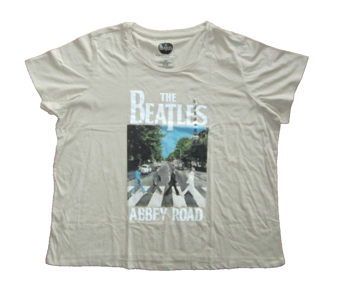 NWT The Beatles “Abbey Road” Women’s S/S Tee Various Sizes: Free Shipping