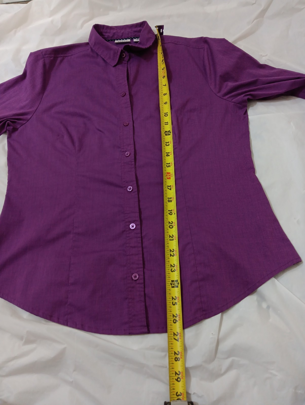 Riders by Lee Easy Care Women’s shirt Deep Purple Size M